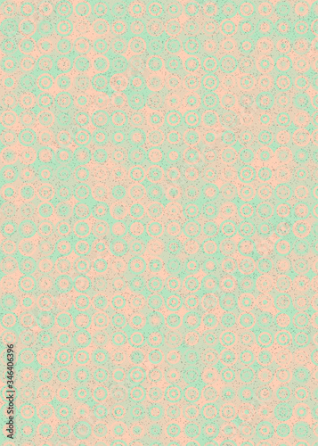 Colour Dots Universe art background design illustration