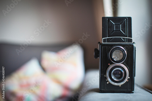 Wallpaper Mural Vintage analog medium format camera. Torontodigital.ca