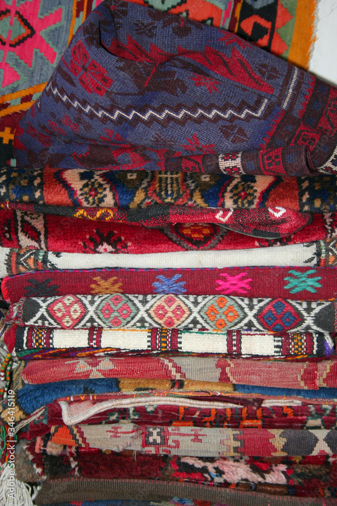 Obraz premium carpets at bazaar