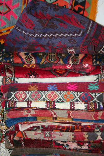 carpets at bazaar