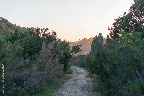  trail in the Navajo canyon in San Diego