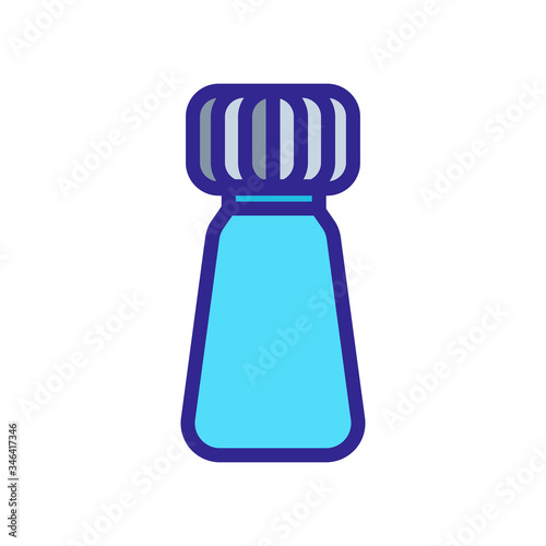 seasoning chopper icon vector. seasoning chopper sign. color symbol illustration