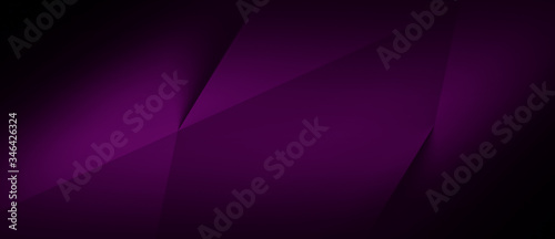 Dark purple abstract background for wide banner