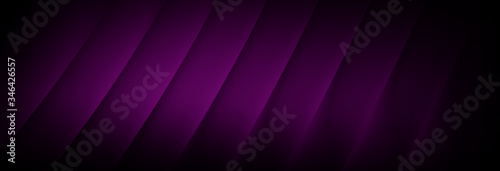 Dark purple abstract background for wide banner