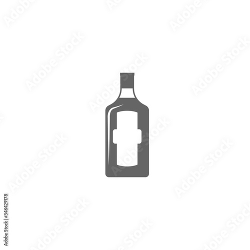 bottle of Gin icon.