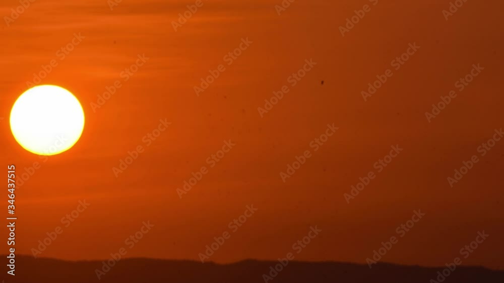 Timelapse  Sunrise Sun Nature Landscape Dawn Sky Background Time Lapse Red