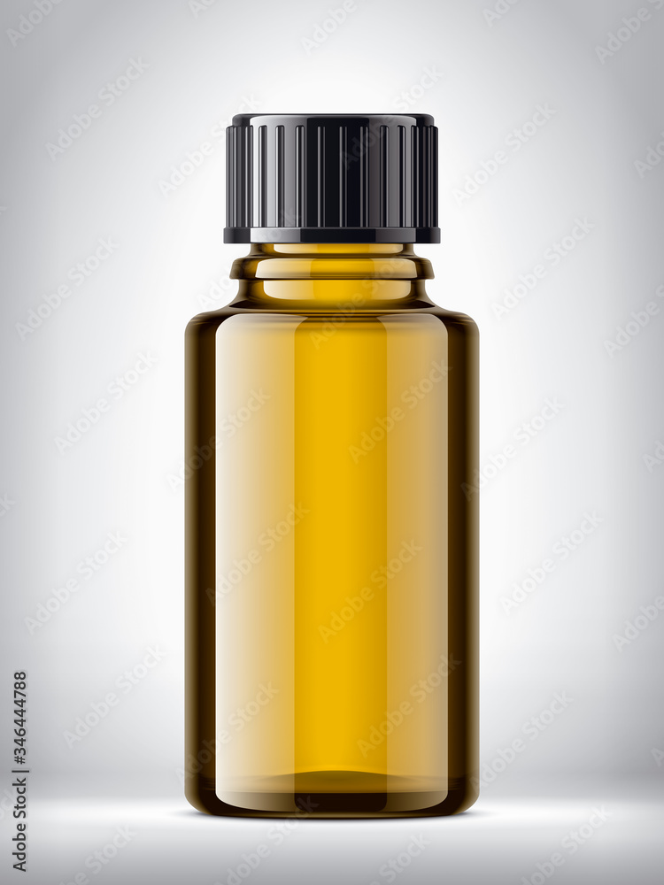 Bottle on background. Glossy surface version. Bottle on background. Glossy surface version.