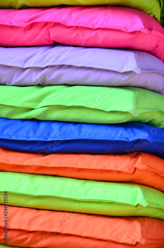 Colorful pillow and cushions