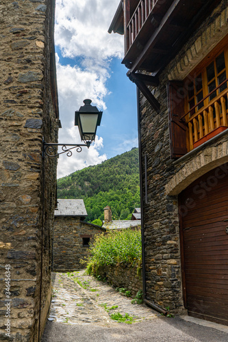 Sant Sernide Llorts, old village in Andorra. photo