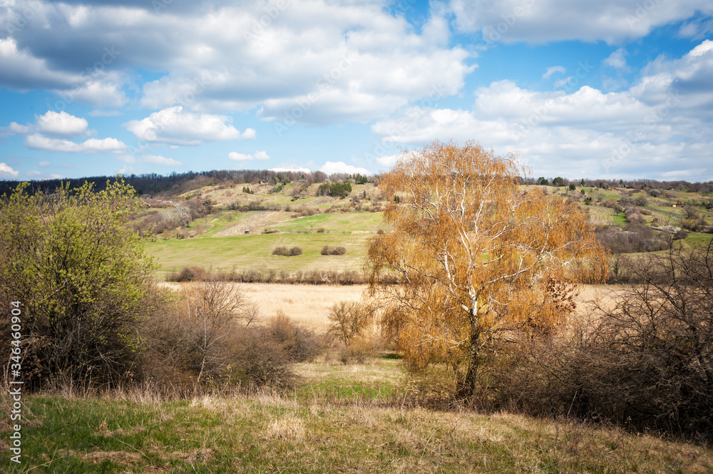Landscape near village Rohrbach in Burgenland Landscape near village Rohrbach in Burgenland