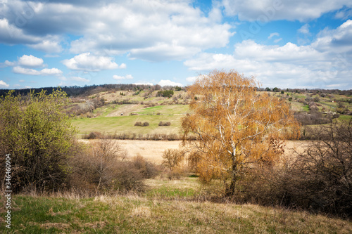 Landscape near village Rohrbach in Burgenland