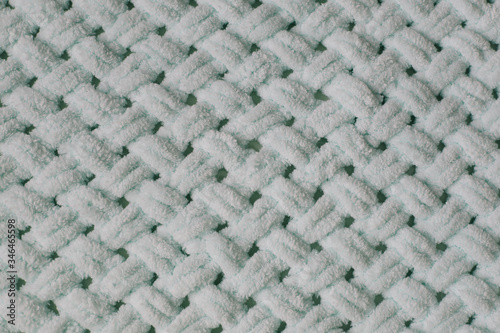 Fabric texture background. Knitted texture pattern. Closeup textile background.