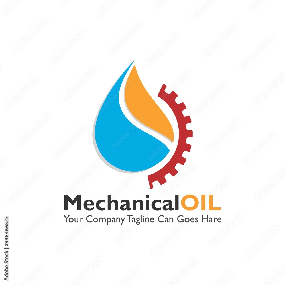 Natural Oil and Gas Related Company Vector Logo Design Template Natural Oil and Gas Related Company Vector Logo Design Template
