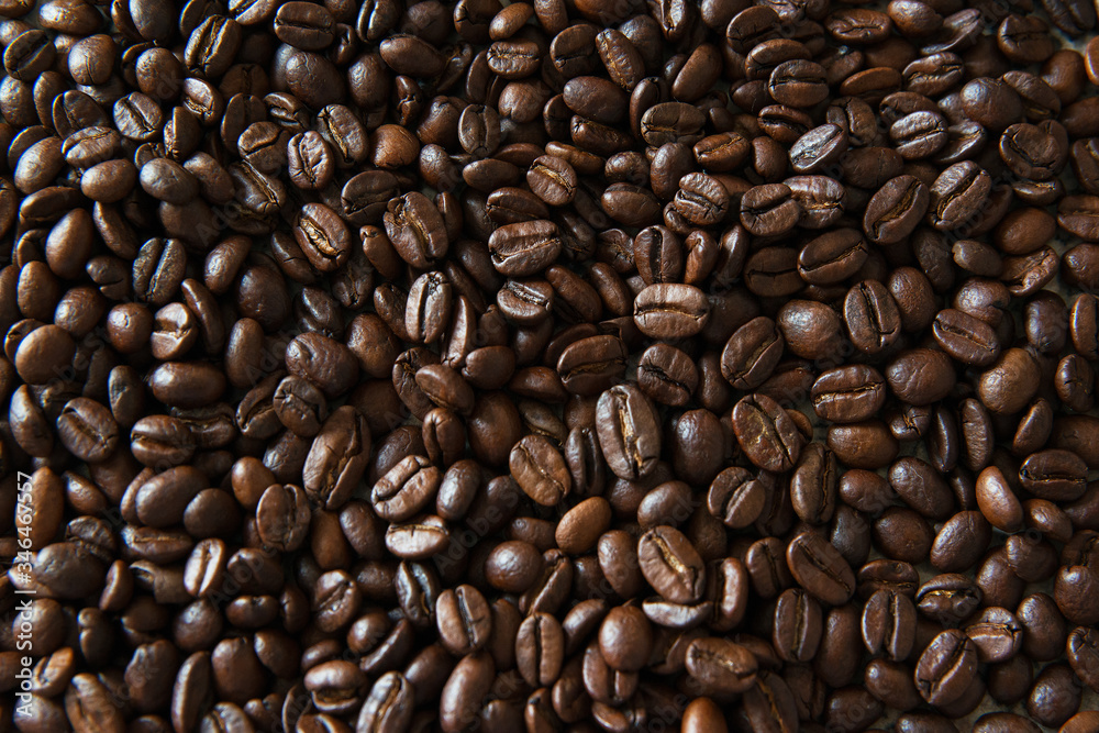 Obraz premium coffee beans close up