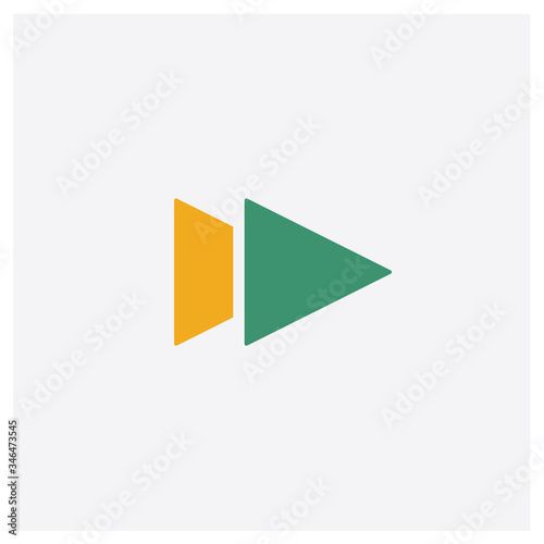 Fast forward concept 2 colored icon. Isolated orange and green Fast forward vector symbol design. Can be used for web and mobile UI/UX Free Download Fast forward concept 2 colored icon. Isolated orange and green Fast forward vector symbol design. Can be used for web and mobile UI/UX - GFXLoad