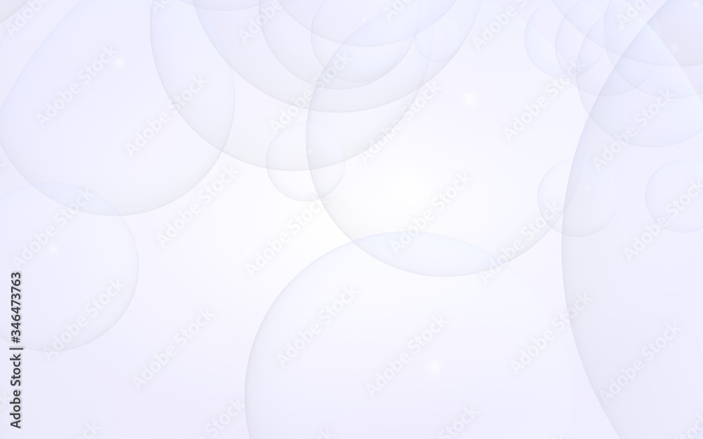 Abstract white background. Backdrop with light transparent bubbles. 3D illustration Abstract white background. Backdrop with light transparent bubbles. 3D illustration