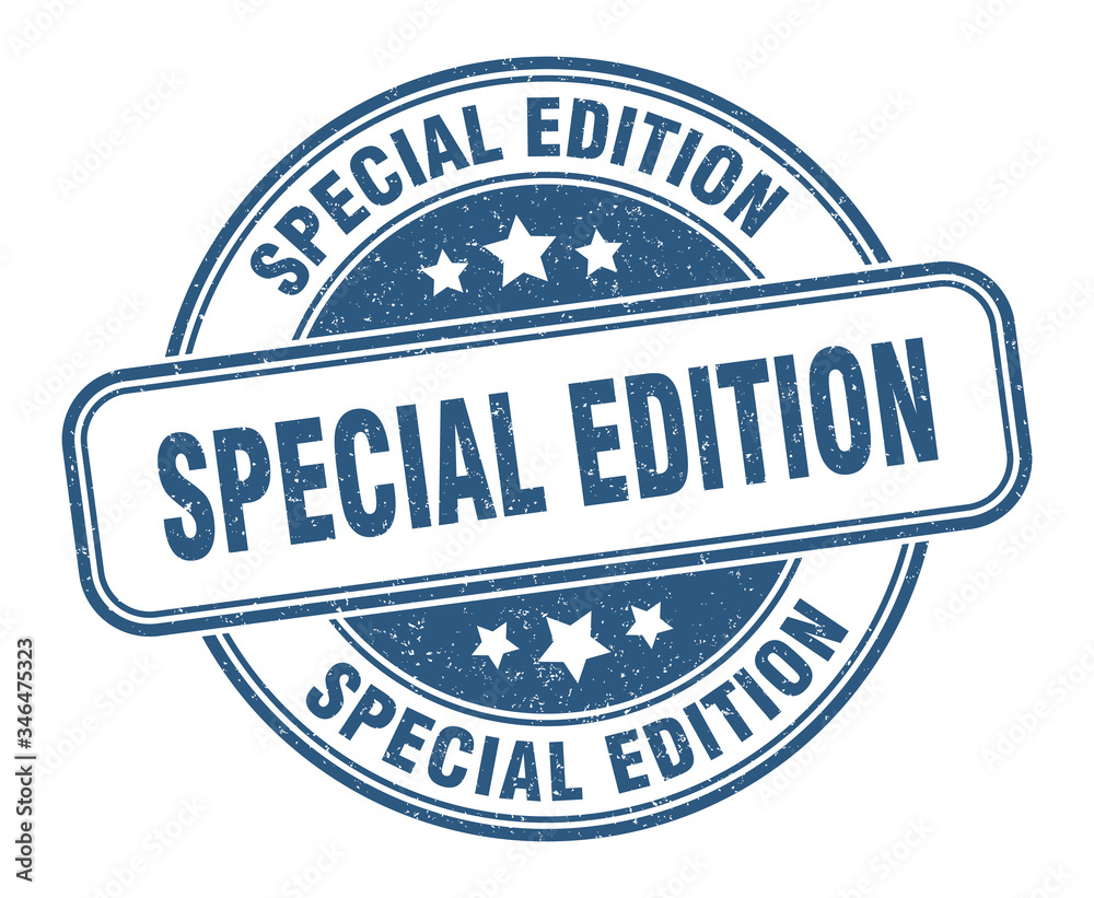 Fototapeta premium special edition stamp. special edition round grunge sign. label