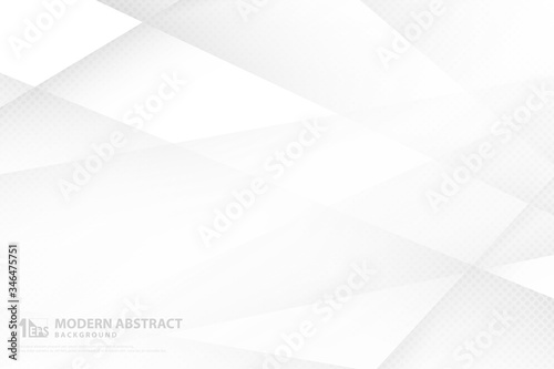 Abstract gradient white and gray technology template design artwork background. illustration vector eps10