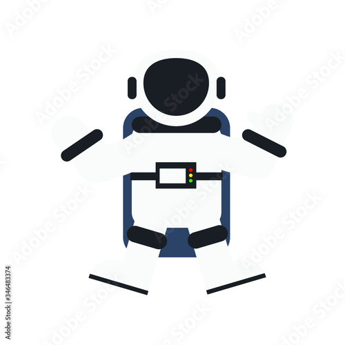 Astronaut, vector, minimal