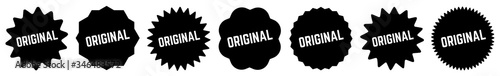 Original Tag Black | Icon | Sticker | Label | Variations
