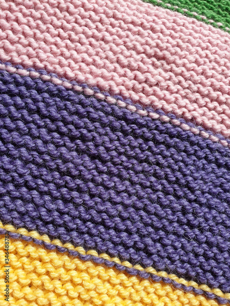 knitted wool texture