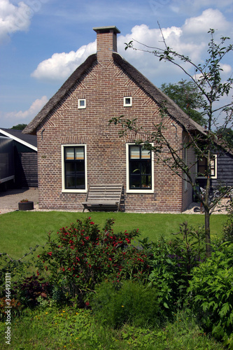 Colonial houses. Maatschappij van Weldadigheid Frederiksoord Drenthe Netherlands. Koloniehuisje