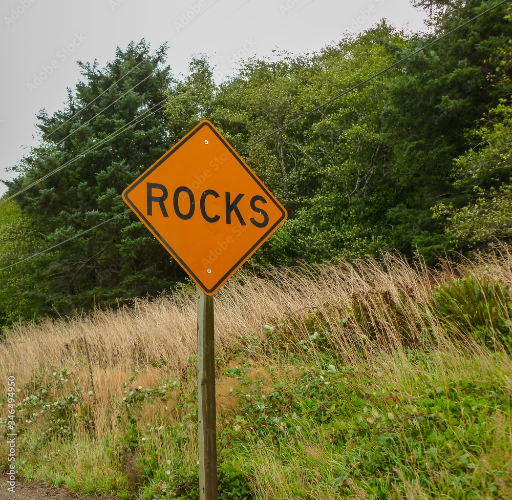 Rocks Sign
