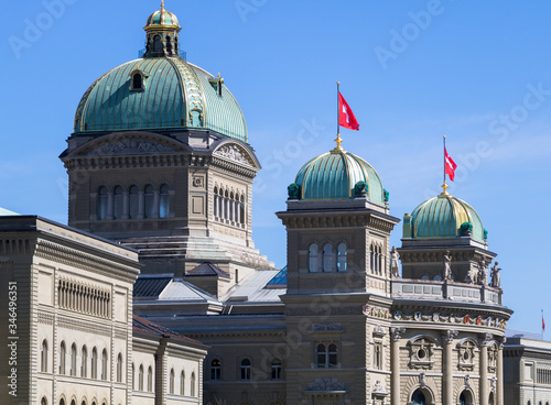 greats mountains and monuments of switzerland photo