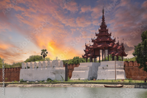 MANDALAY/MYANMAR(BURMA) - 26th Nov, 2019 : Mandalay is a second largest city of Myanmar(Burma). 
