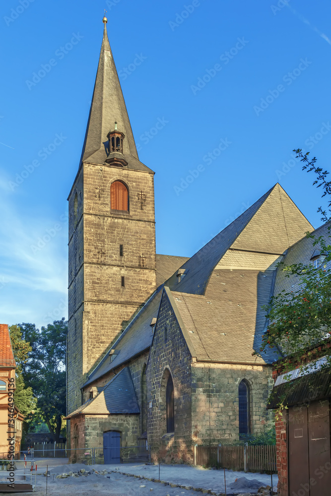 Fototapeta premium Church of St. Aegidii, Quedlinburg, Germany
