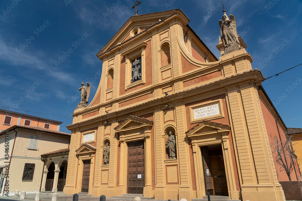 Historic church of Castelfranco Emilia, Italy