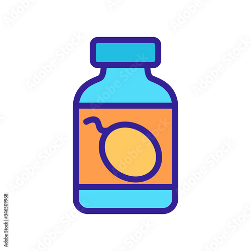 marmalade melons icon vector. marmalade melons sign. color symbol illustration