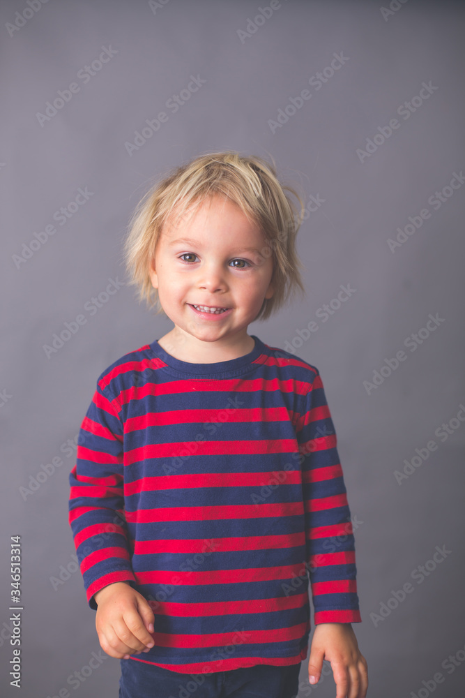 Child, boy, showing different emotions Child, boy, showing different emotions