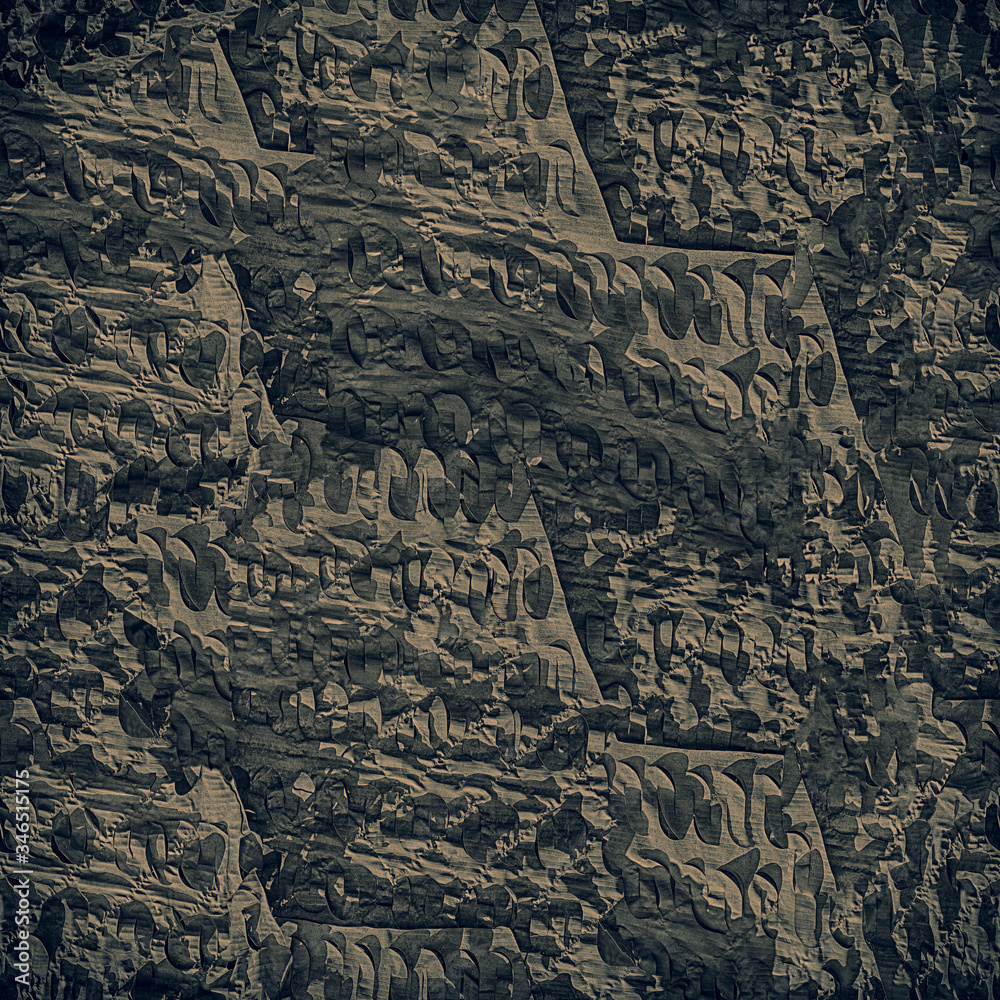 porous uneven surface of interconnected pieces gray, seamless texture