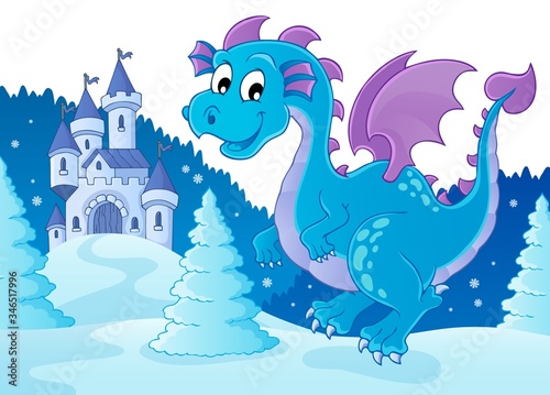 Winter dragon theme image 2 © Klara Viskova