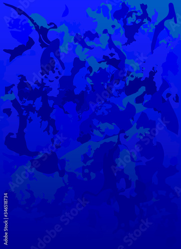 camouflage blue