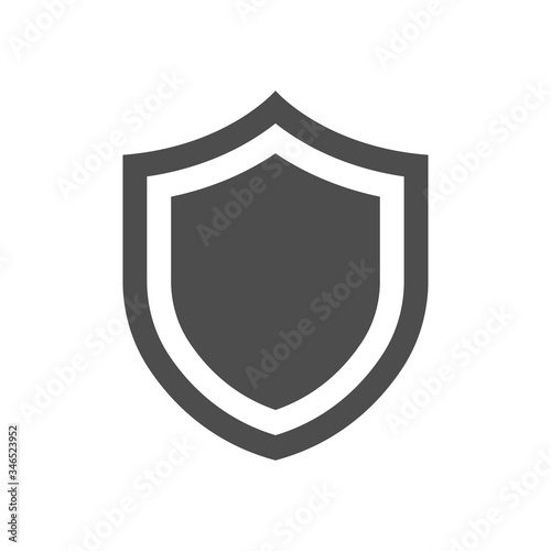 Shield Icon in trendy flat style isolated on white background. Shield symbol for your web site design, logo, app, UI. Vector illustration, EPS10.