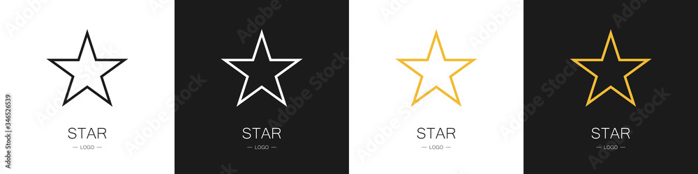 Set of logos stars. Collection. Modern style. Vector illustration
Set of logos stars. Collection. Modern style. Vector illustration