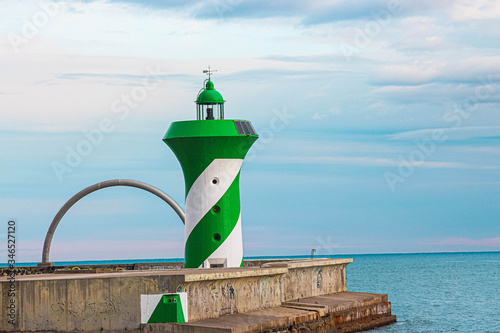 Lighthouse in Barcelona photo