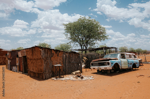 Typical native shack, Namibia, Africa © raphoto