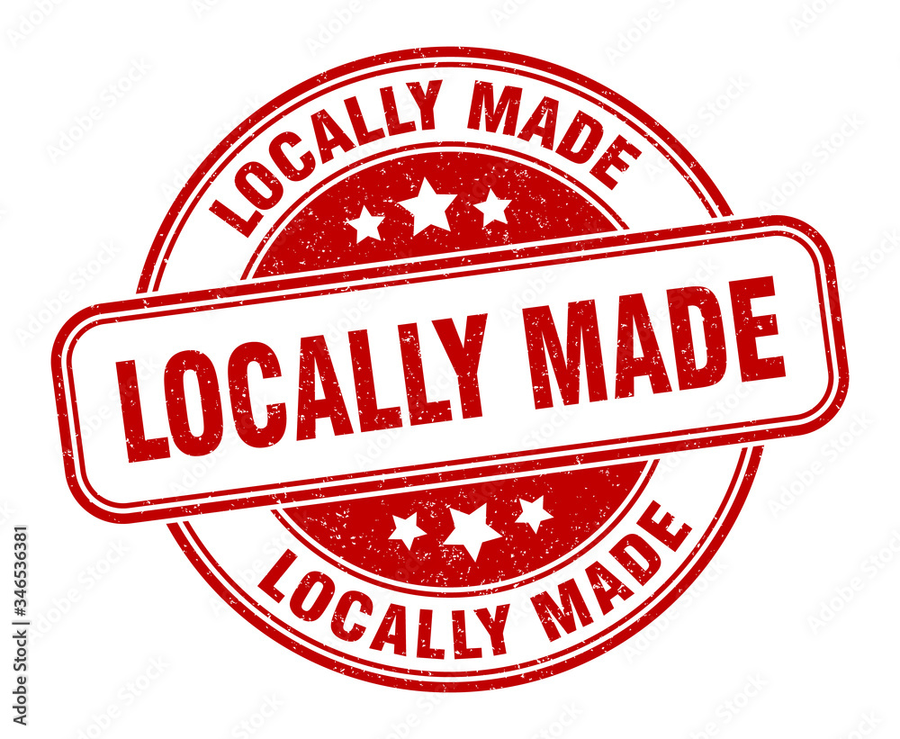 locally made stamp. locally made round grunge sign. label locally made stamp. locally made round grunge sign. label