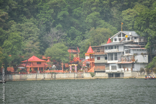holy shiv tample in a mountain, of nainital Uttrakhand  