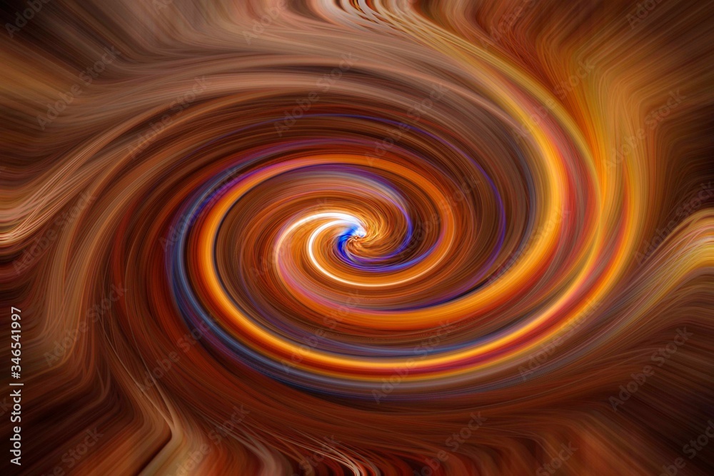 Abstract of colorful spiral with twirl edit Abstract of colorful spiral with twirl edit
