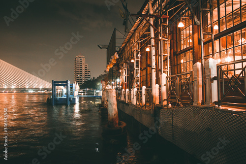 Rama VIII bridge in Bangkok