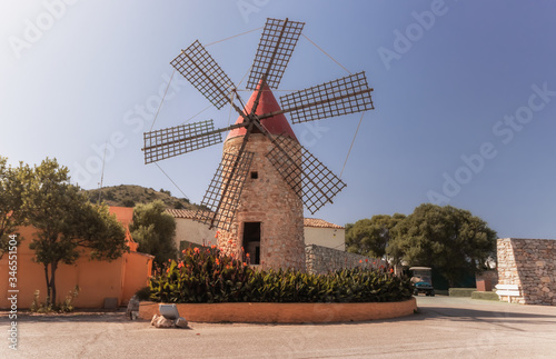 Windmill in Mallorca - Balearic islands - Spain