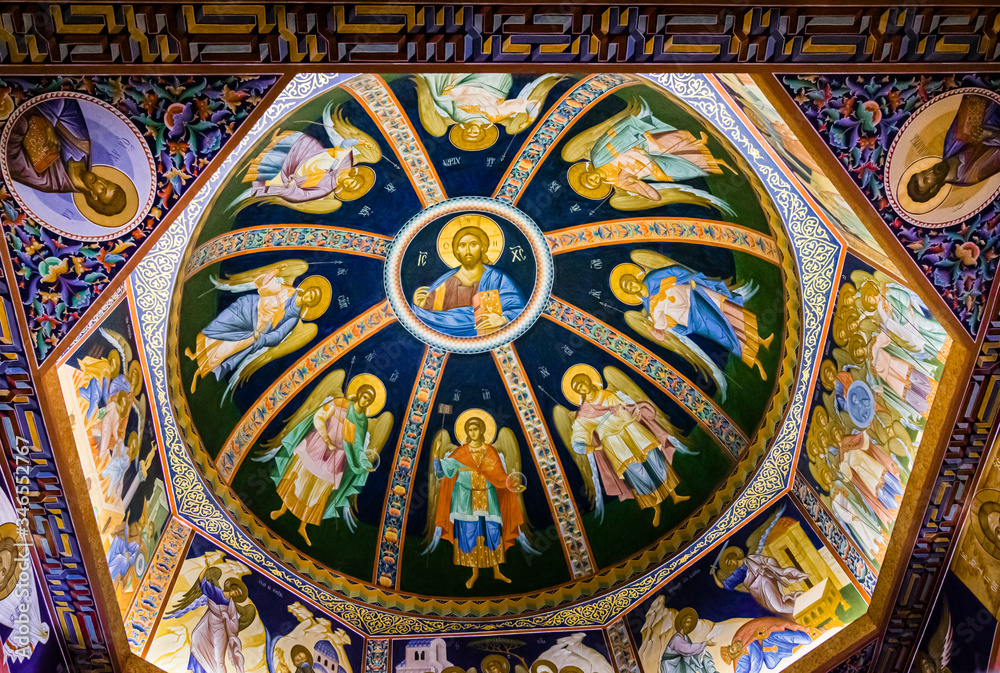 Naklejka premium Russian Orthodox Church San Miguel Arcangel, Altea, Alicante, Spain