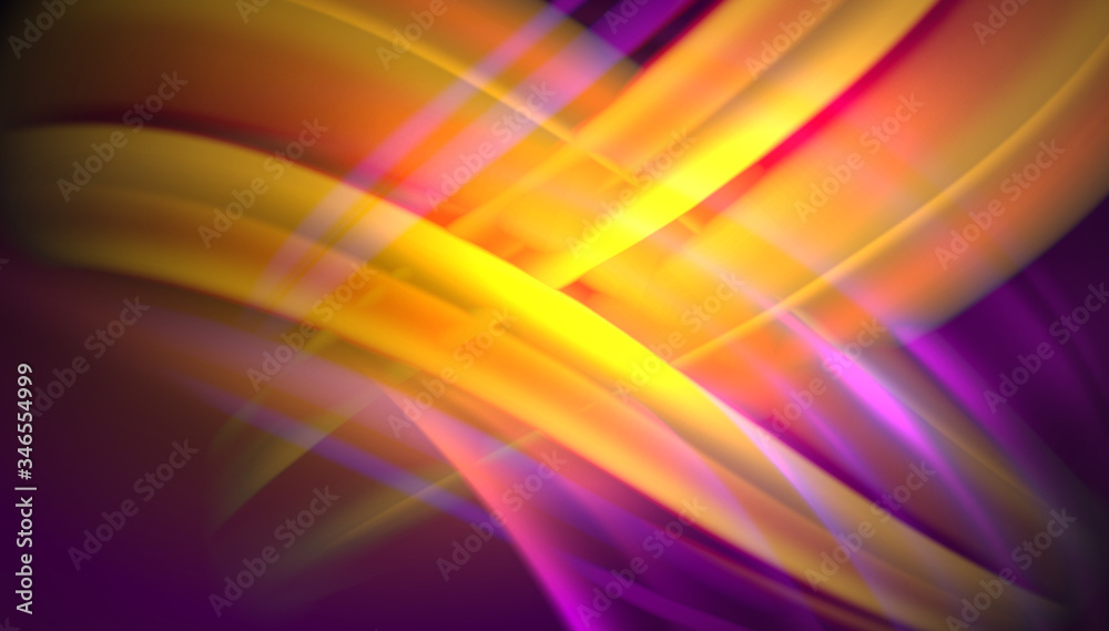 Obraz premium Creative fluid wave lines abstract background. Trendy abstract layout template for business or technology presentation, internet poster or web brochure cover, wallpaper