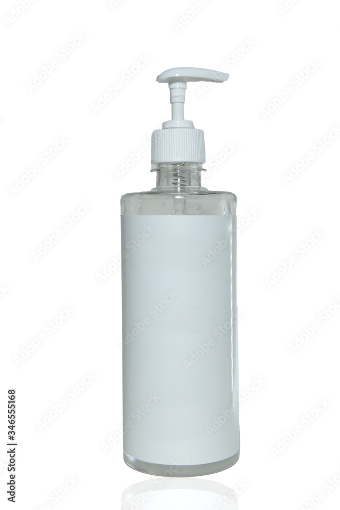 Alcohol Hand Sanitiser, Liquid Hand Wash Bottle Isolated on White Background, Coronavirus, Transparent Spray Bottle, Transparent Pump, Blue Liquid Disinfectant Alcohol Hand Sanitiser, Liquid Hand Wash Bottle Isolated on White Background, Coronavirus, Transparent Spray Bottle, Transparent Pump, Blue Liquid Disinfectant