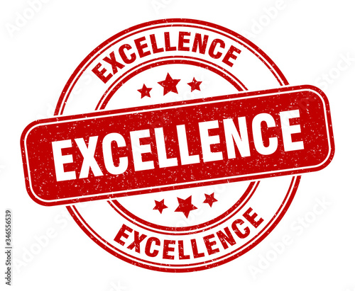 excellence stamp. excellence label. round grunge sign