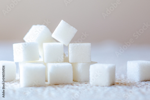White Sugar Cubes 